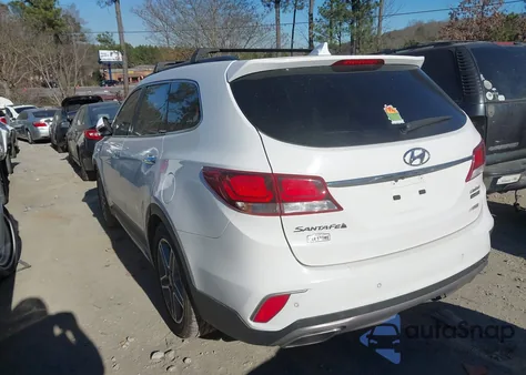 2017 Hyundai Santa Fe Limited Ultimate из США, поврежденный, VIN KM8SRDHF3HU230341